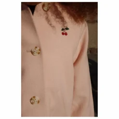 Konges Sløjd Manteau Novella Laine | Rose pêche