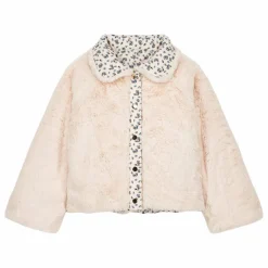 Enfant Louise Misha Manteau Réversible Façon Fourrure Jasmina Coton Bio |