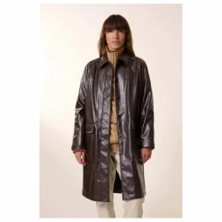 Outlet Leon & Harper Manteau Vahi | Bordeaux