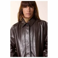 Outlet Leon & Harper Manteau Vahi | Bordeaux