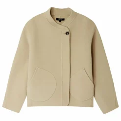 Online Soeur Manteau Windsor Laine | Craie