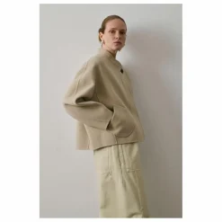 Online Soeur Manteau Windsor Laine | Craie