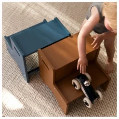 Nofred Marche-pied en bois | Brun