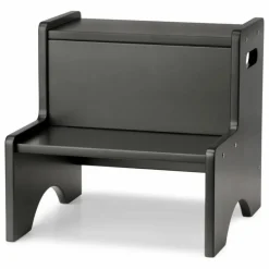 Clearance Nofred Marche-pied en bois | Noir