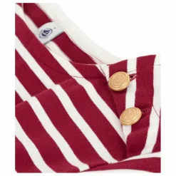 Best Petit Bateau Marinière Boutons Cloches Coton Bio | Rouge