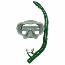 Petites Pommes Masque de natation et tuba Ariel | Vert