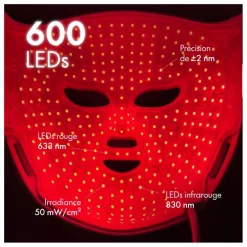 Homme/Femme Nooance Masque LED visage Elite X600