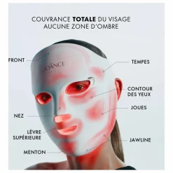 Homme/Femme Nooance Masque LED visage Elite X600