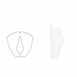 Femme Inuwet Masque pieds hydratant