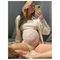 New SoKind Masques corps hydratant grossesse Blissful Moment - Set de 4 Non teinté