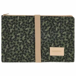 Nobodinoz Matelas à langer de voyage Hyde Park Forest Yumiko | Vert