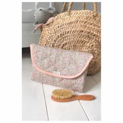 Barnabé aime le café Matelas à langer de voyage Juliette | Blanc