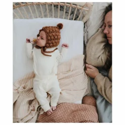 Bermbach Handcrafted Matelas carré pour berceau Martha en coton bio |