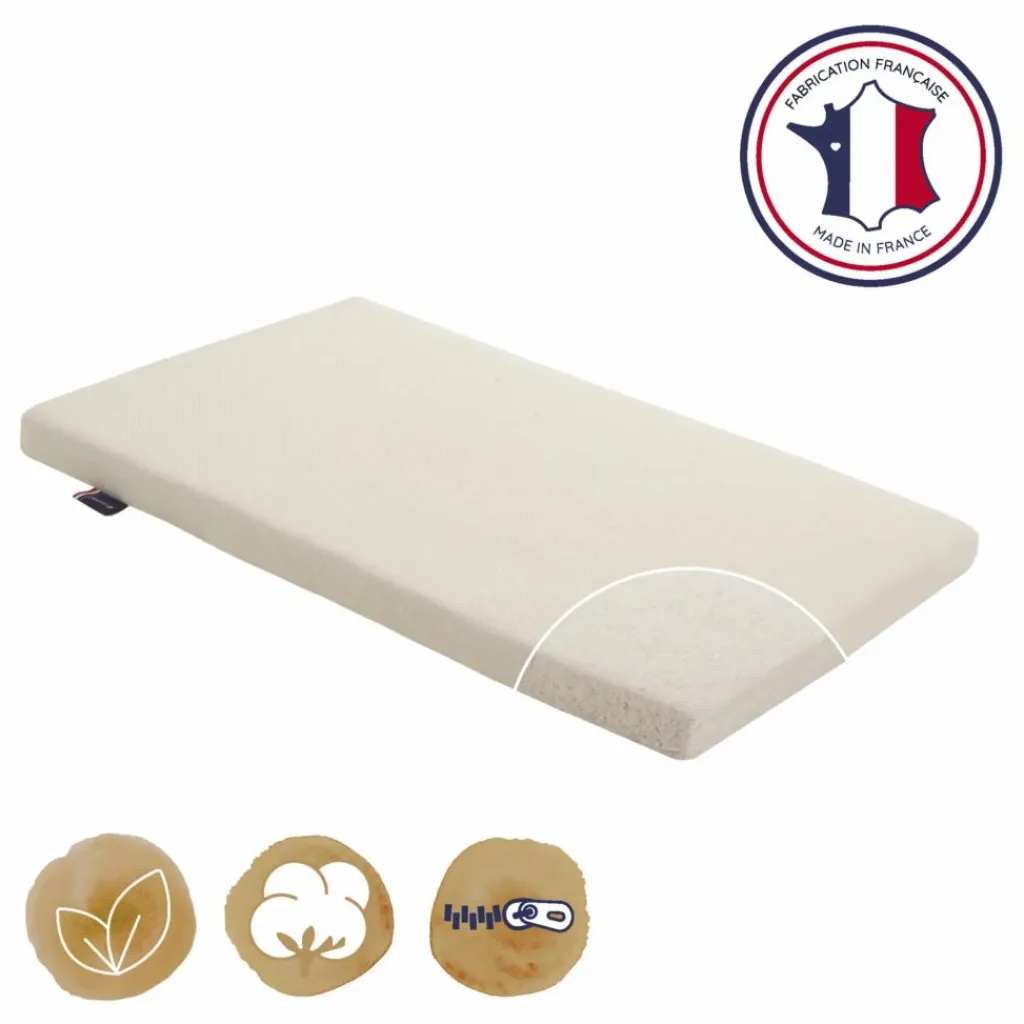 Candide Matelas Organic Coton pour berceau Cododo