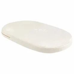 Bermbach Handcrafted Matelas ovale pour berceaux Lola et Emil en coton bio | Blanc Discount