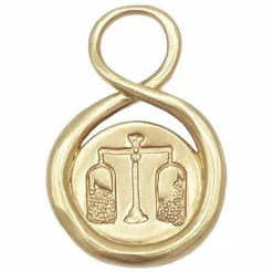 LAH Médaille Astre Balance | Doré Hot