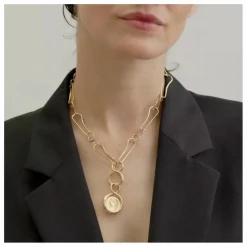 Femme LAH Colliers|Médaille Astre Cancer |