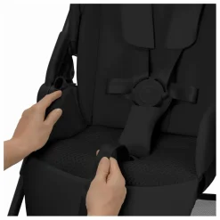 Cybex Melio Carbon - Poussette Ultra Compacte | Noir Hot