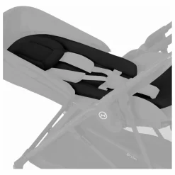 Cybex Melio Carbon - Poussette Ultra Compacte | Noir Hot