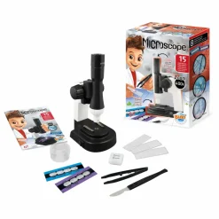 Discount Buki Microscope 15 expériences Multicolore
