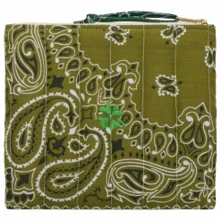 Femme Call it by your name Mini Pochette Zippée Matelassée Trefle |