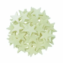 4M Loisirs Créatifs|Mini-Pack autocollants Phosphorescents - mini étoiles