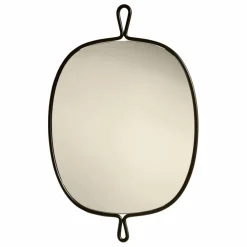 Clearance Maison Sarah Lavoine Miroir en inox brossé Arpège | Noir