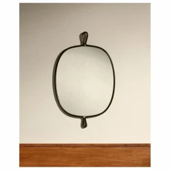 Clearance Maison Sarah Lavoine Miroir en inox brossé Arpège | Noir