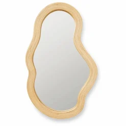 Discount Ferm Living Miroir en rotin Pond Naturel