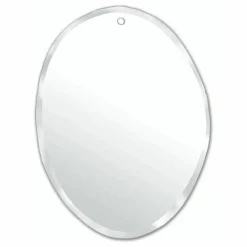 M Nuance Miroir extra plat biseauté - forme aléatoire ovale 50x66 cm