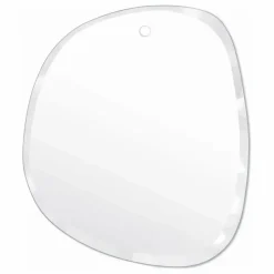 M Nuance Miroirs|Miroir extra plat biseauté - forme aléatoire ronde 46x55 cm