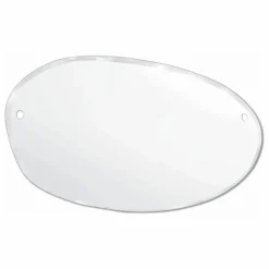 M Nuance Miroirs|Miroir extra plat biseauté - forme aléatoire ovale horizontale 100x60 cm