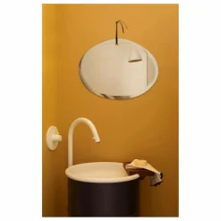 M Nuance Miroir extra plat biseauté - forme aléatoire ovale horizontale 55x40 cm