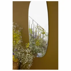 M Nuance Miroir extra plat biseauté - forme aléatoire rectangulaire 35x83 cm Naturel Hot
