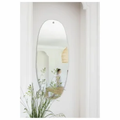 M Nuance Miroir extra plat biseauté - forme aléatoire ovale 45x95 cm