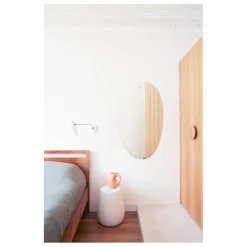 M Nuance Miroir extra plat biseauté - forme aléatoire ovale 60x100 cm Naturel New