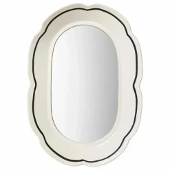 Sale Broste Copenhagen Miroir Hilma | Blanc