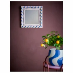 Bloomingville Miroir mural Badia en pin |