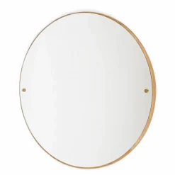 Frama Miroirs|Miroir rond CM1 en bois |