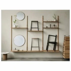 Frama Miroirs|Miroir rond CM1 en bois |