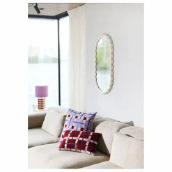 &Klevering Miroir Zigzag | Crème