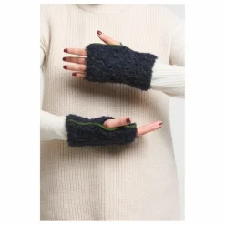 Sale Mapoésie Mitaines Asta Alpaga Super Fine | Bleu nuit