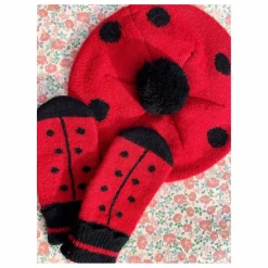 Konges Sløjd Mitaines Coccinelle Laine Mérinos | Rouge Hot