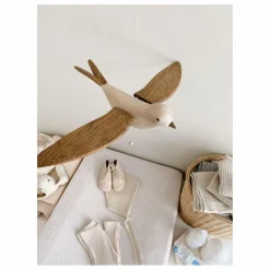 Hot KAS Kopenhagen Mobile Oiseau | Chêne Foncé