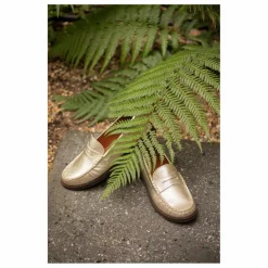 New Lachoix Mocassin Penny Métallisés | Champagne