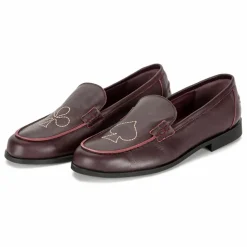 Femme Bobo Choses Derbies, Mocassins, Ballerines|Mocassins Brodés Cuir - Collection Femme |
