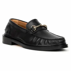 New Bobbies Mocassins Cardi Cuir d'Agneau | Noir