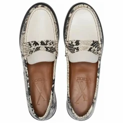 Femme Lachoix Mocassins Penny Python |