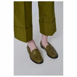 Femme Augusta Mocassins Zoe Effet Crocodile |