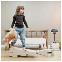 BObles Module de motricité Crocodile en EVA | Gris New